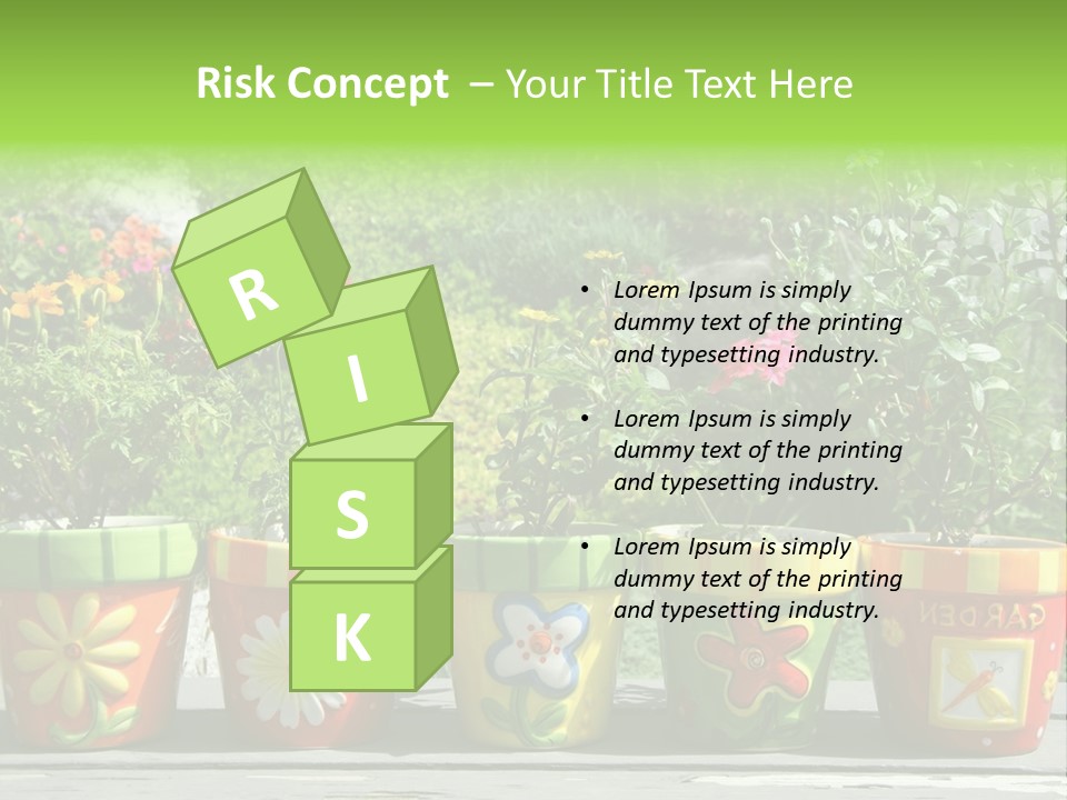 Daisy Outside Spring PowerPoint Template