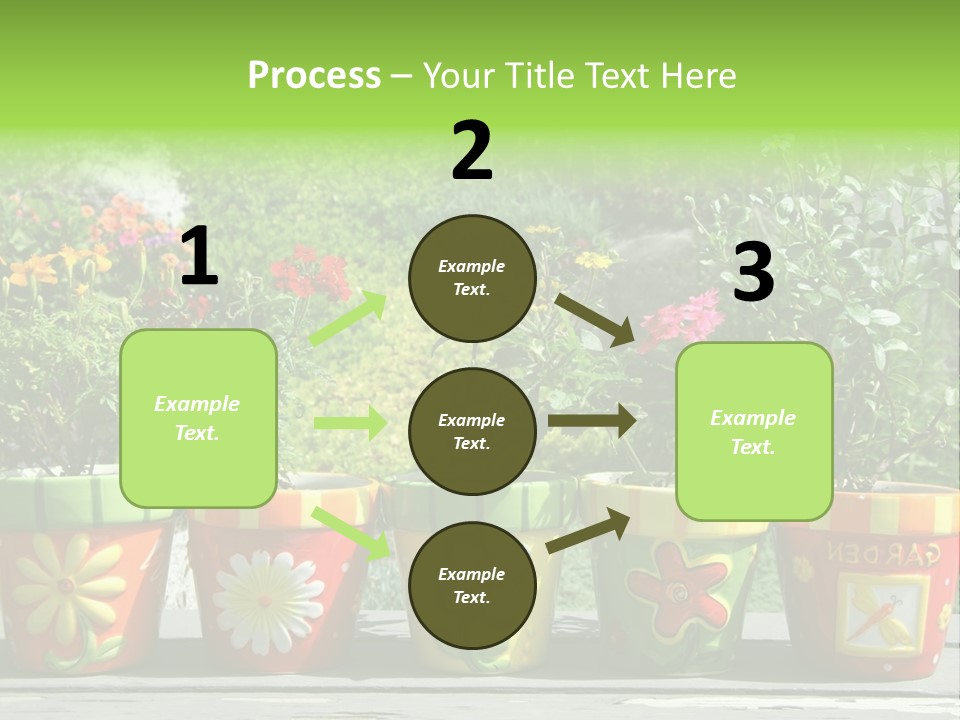 Daisy Outside Spring PowerPoint Template