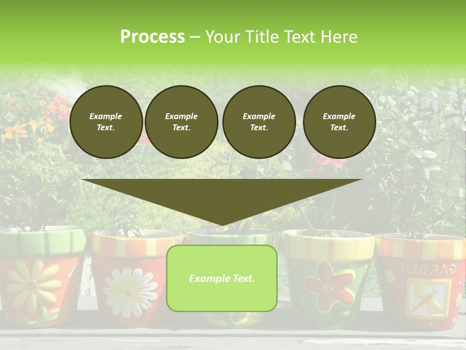 Daisy Outside Spring PowerPoint Template