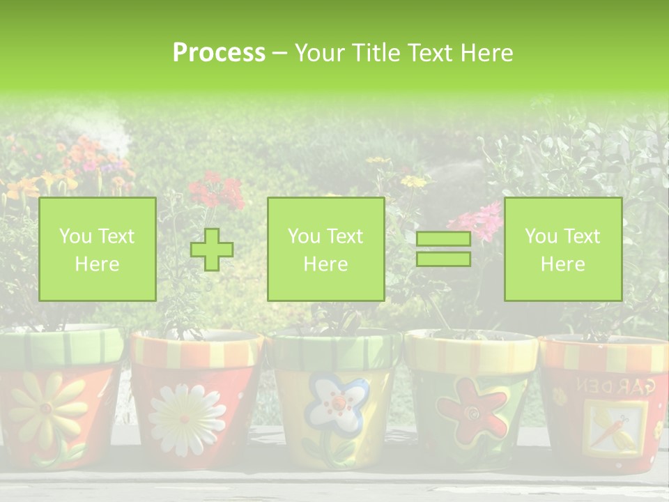 Daisy Outside Spring PowerPoint Template
