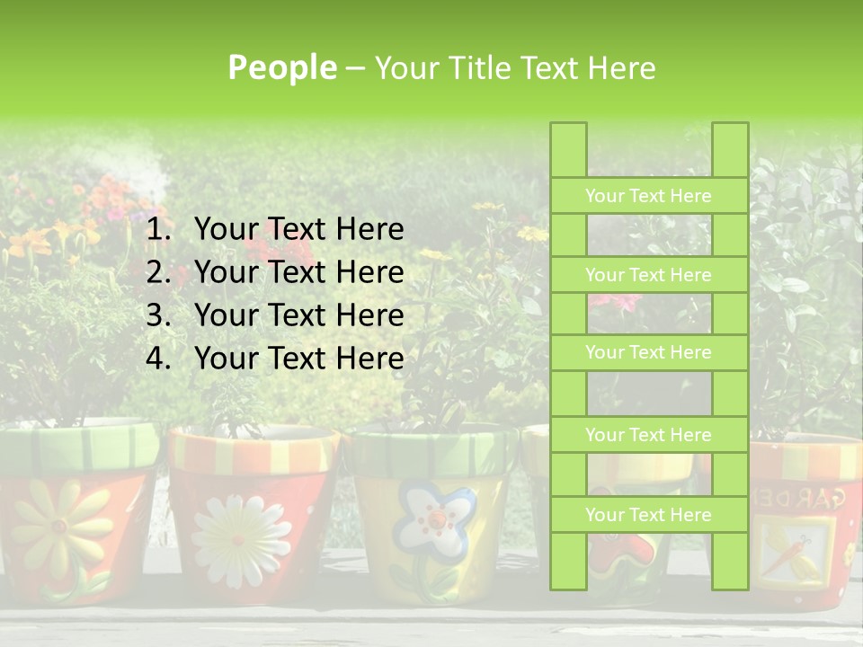 Daisy Outside Spring PowerPoint Template