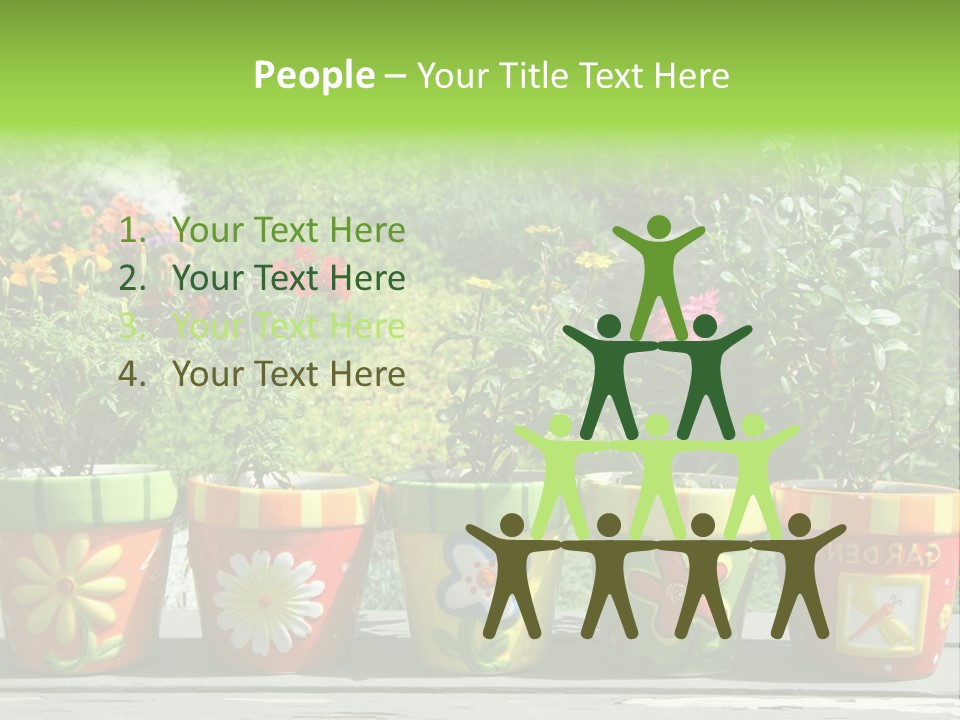 Daisy Outside Spring PowerPoint Template