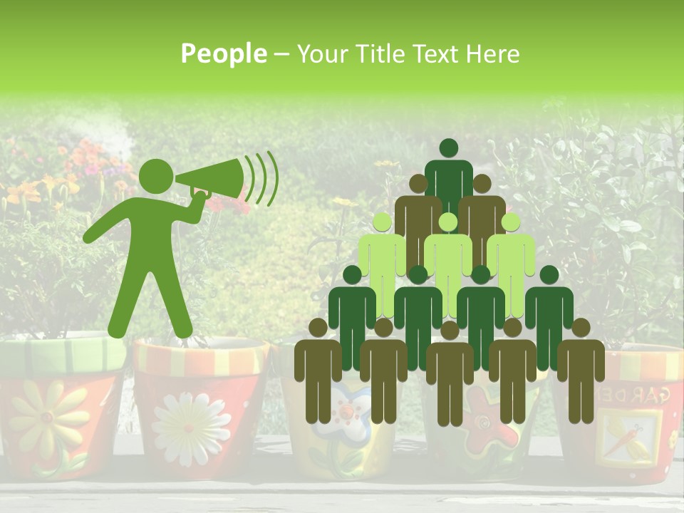 Daisy Outside Spring PowerPoint Template