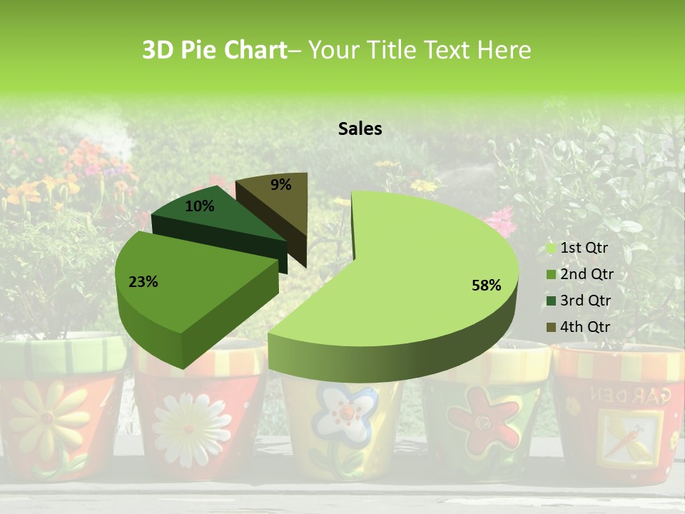 Daisy Outside Spring PowerPoint Template