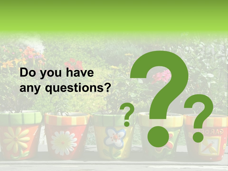 Daisy Outside Spring PowerPoint Template