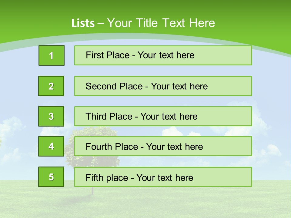 White Cloudy Outside PowerPoint Template