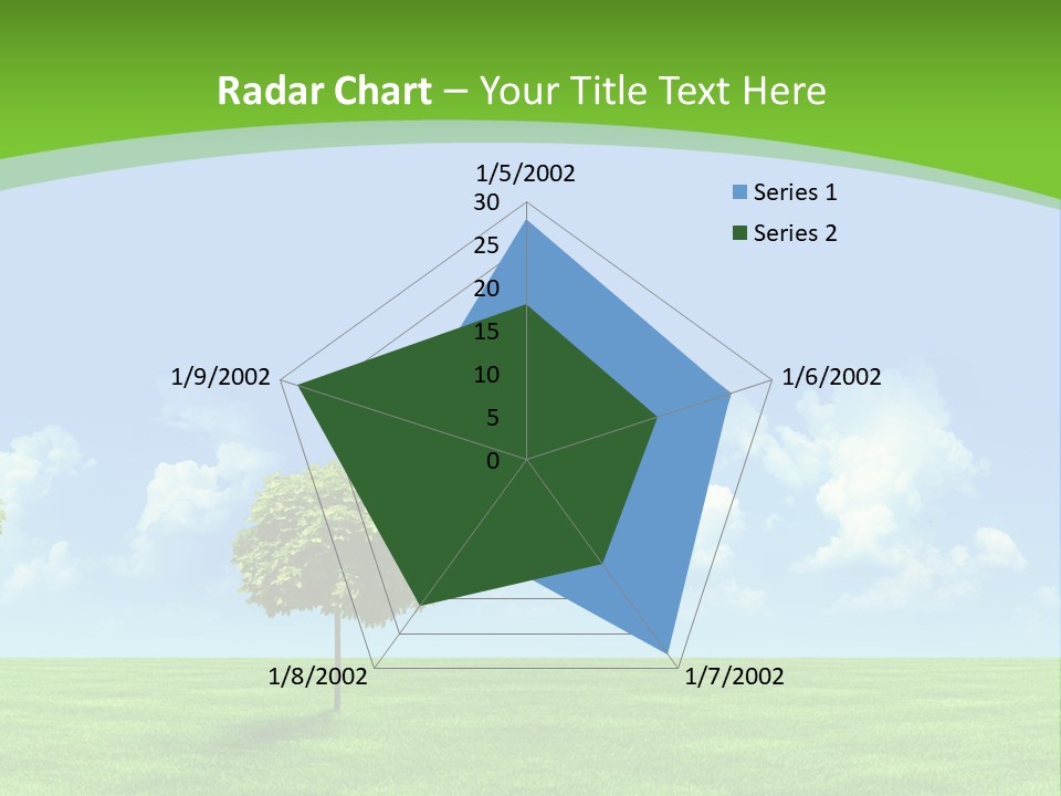 White Cloudy Outside PowerPoint Template