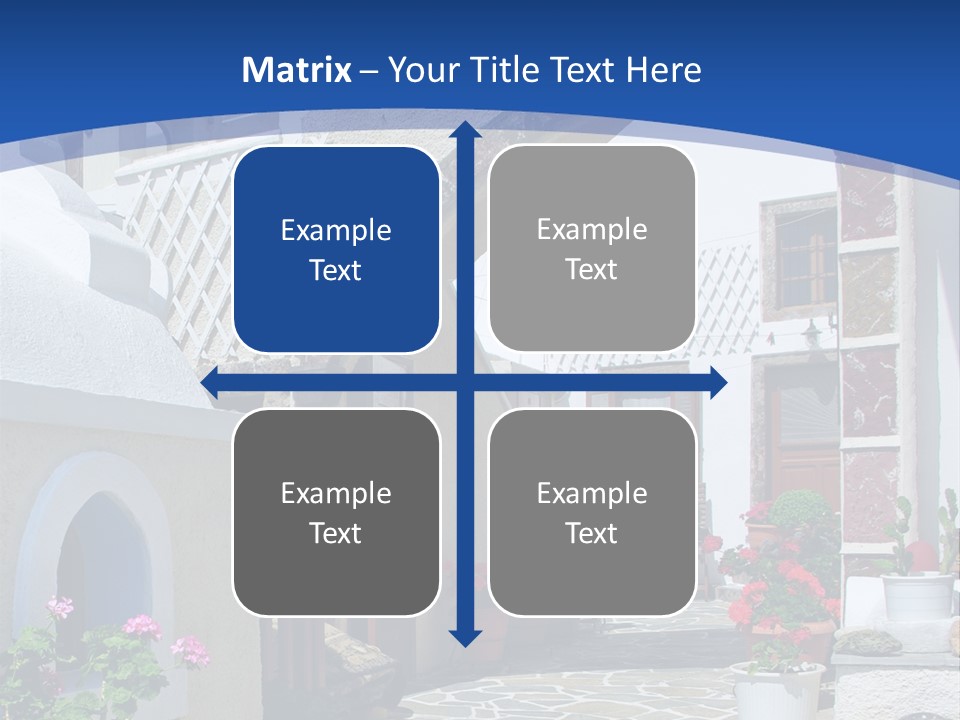 Home Mountain Greece PowerPoint Template