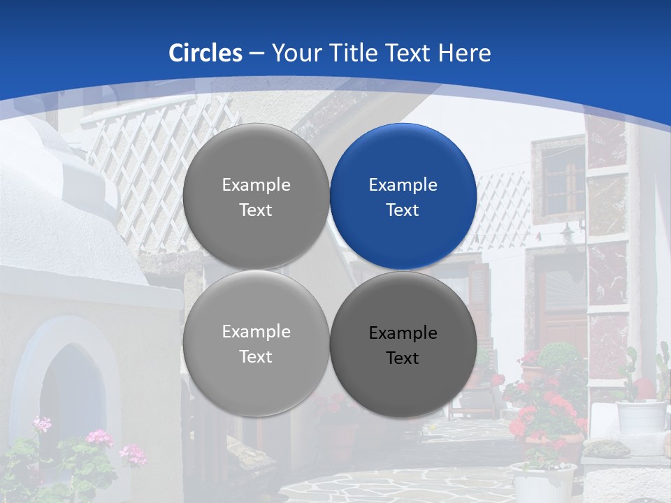 Home Mountain Greece PowerPoint Template