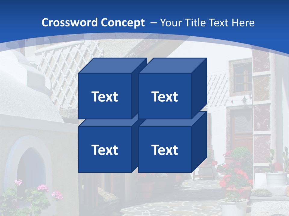 Home Mountain Greece PowerPoint Template