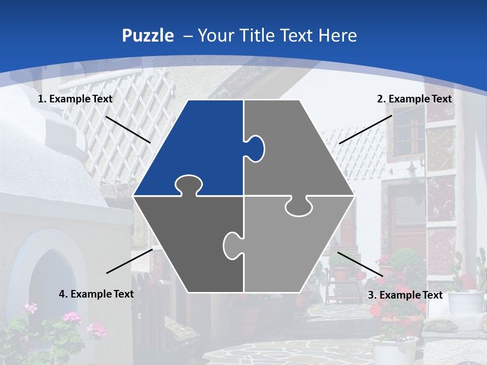 Home Mountain Greece PowerPoint Template