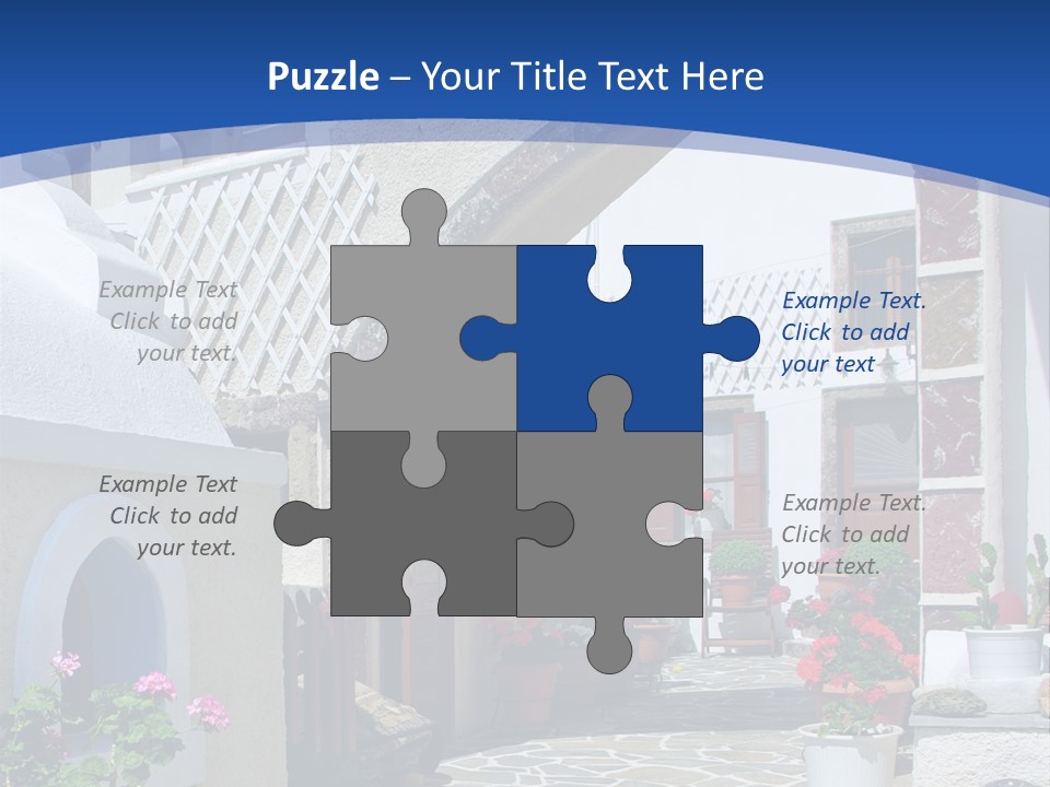 Home Mountain Greece PowerPoint Template