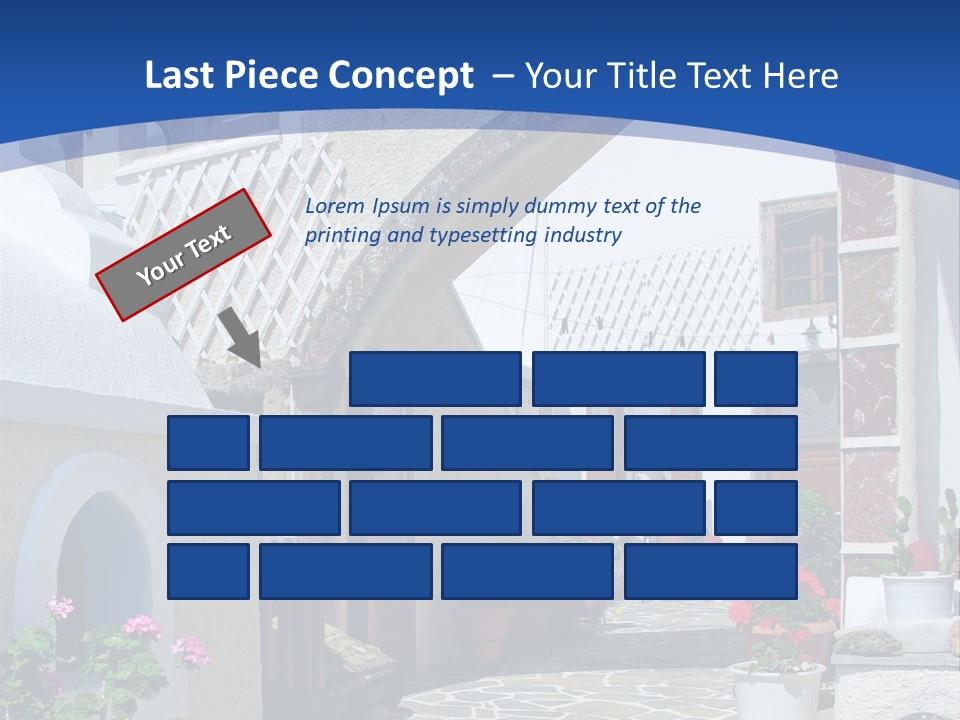 Home Mountain Greece PowerPoint Template