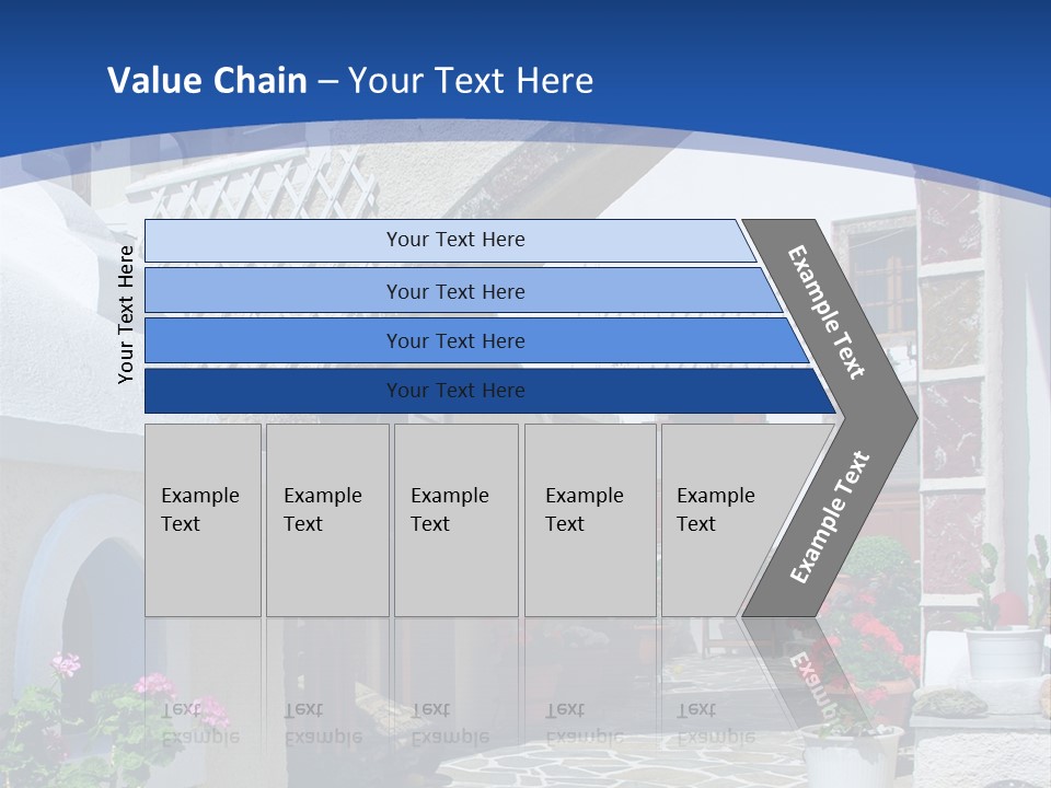 Home Mountain Greece PowerPoint Template