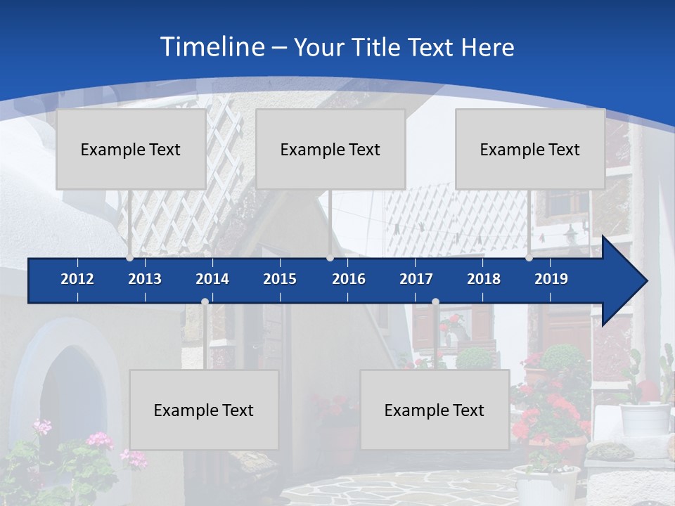 Home Mountain Greece PowerPoint Template