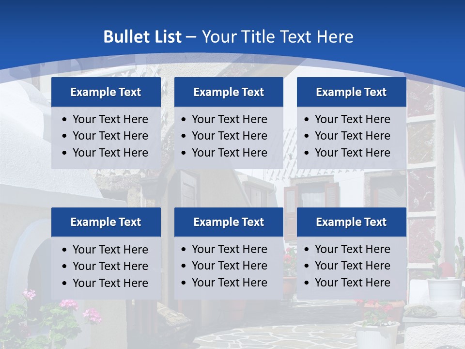 Home Mountain Greece PowerPoint Template