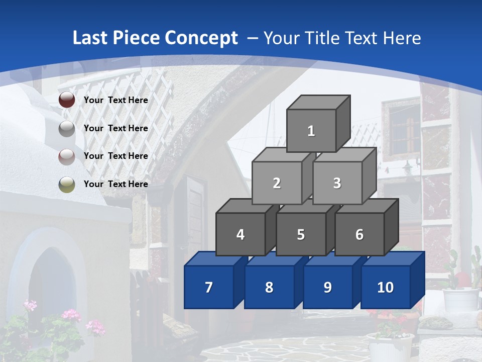 Home Mountain Greece PowerPoint Template