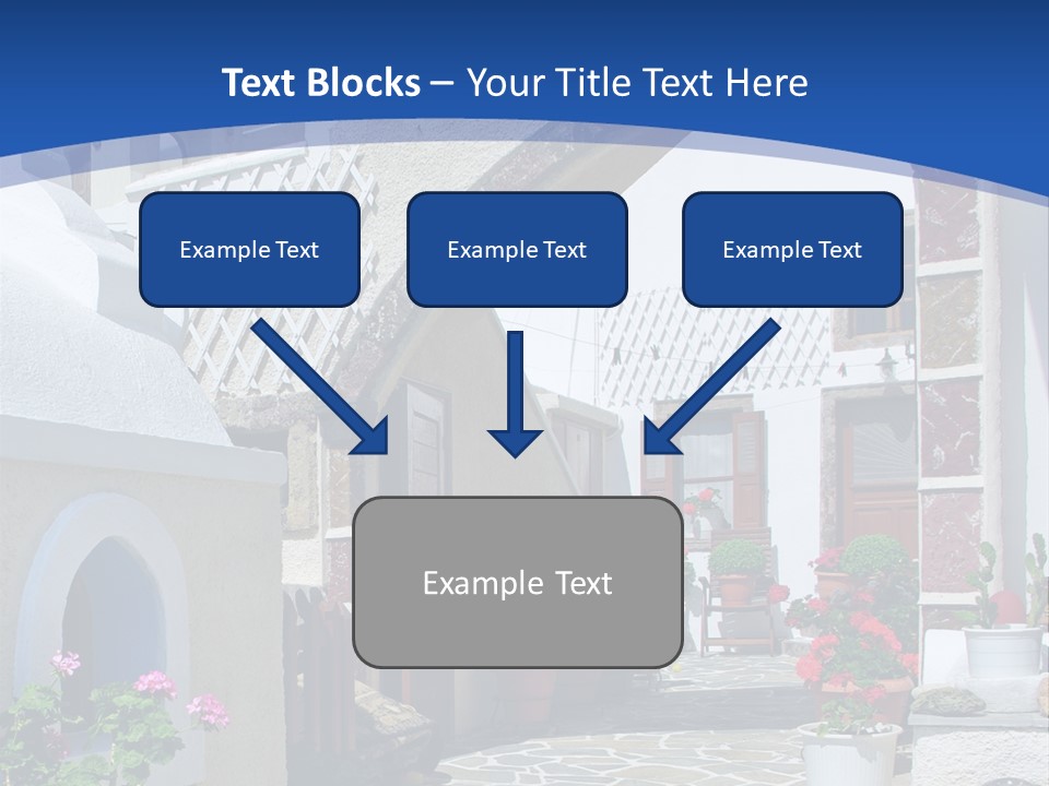 Home Mountain Greece PowerPoint Template