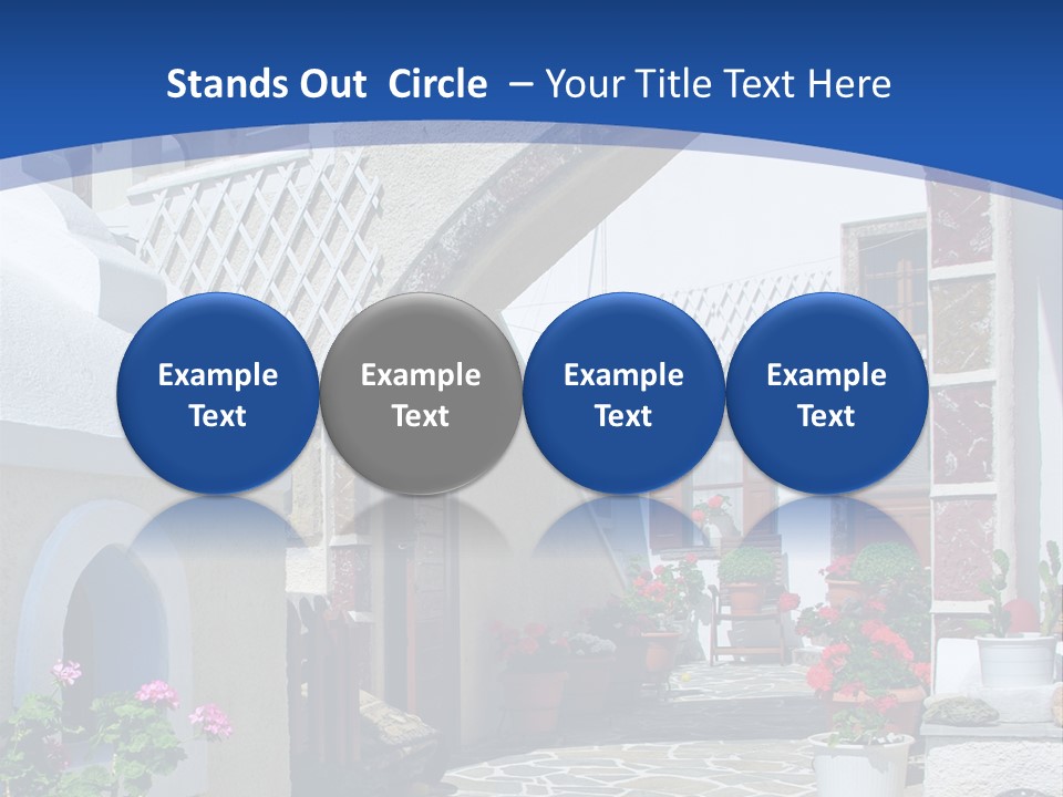 Home Mountain Greece PowerPoint Template