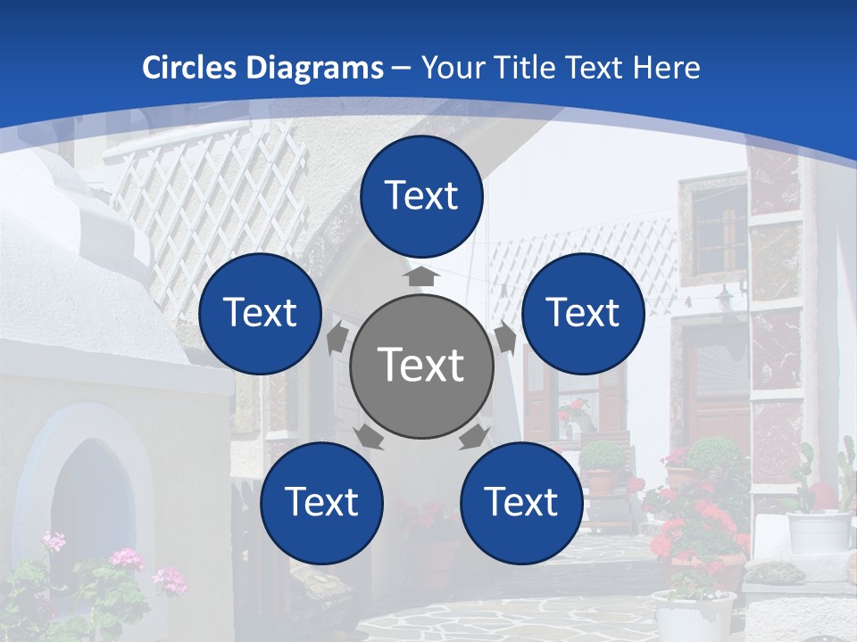 Home Mountain Greece PowerPoint Template