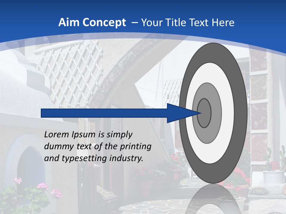 Home Mountain Greece PowerPoint Template