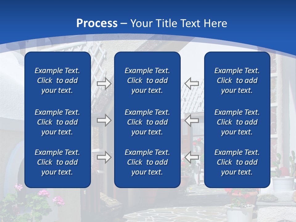 Home Mountain Greece PowerPoint Template