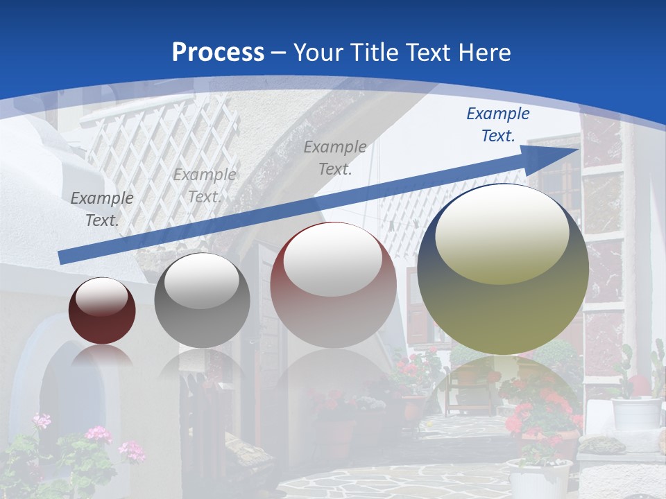 Home Mountain Greece PowerPoint Template