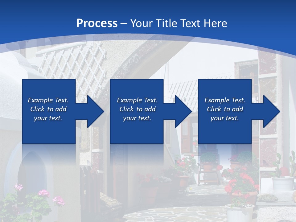 Home Mountain Greece PowerPoint Template