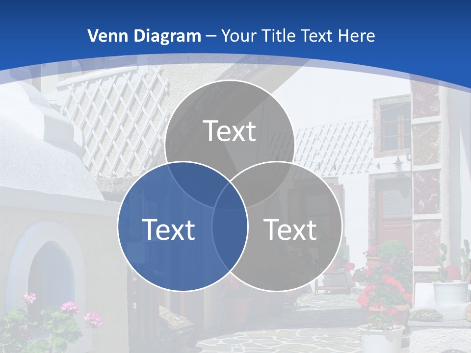 Home Mountain Greece PowerPoint Template