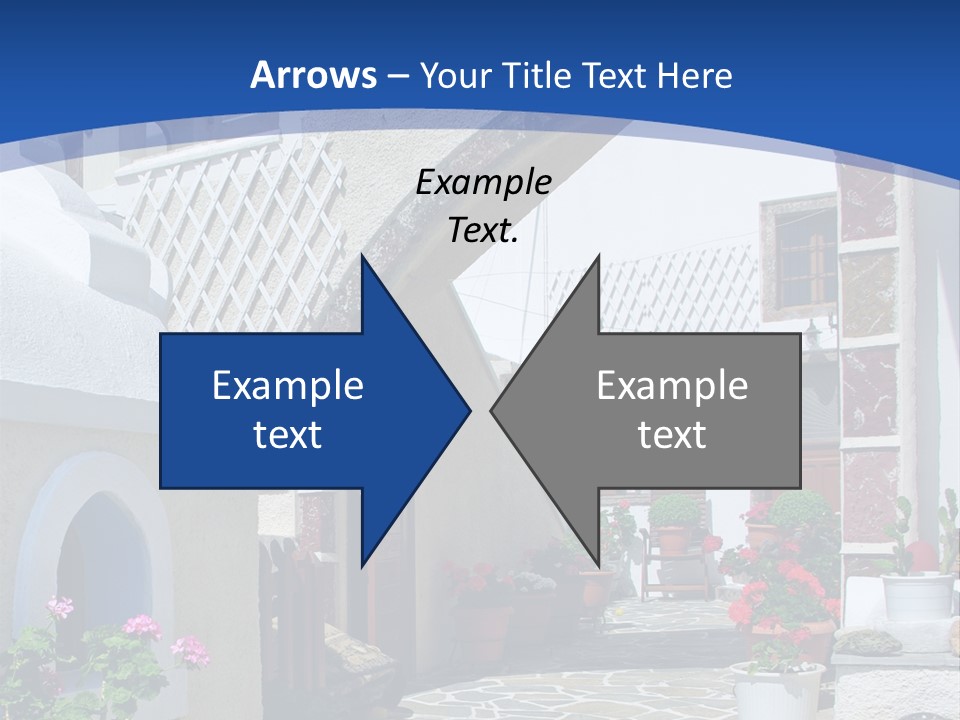 Home Mountain Greece PowerPoint Template