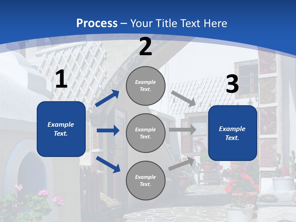 Home Mountain Greece PowerPoint Template