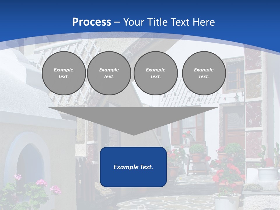 Home Mountain Greece PowerPoint Template