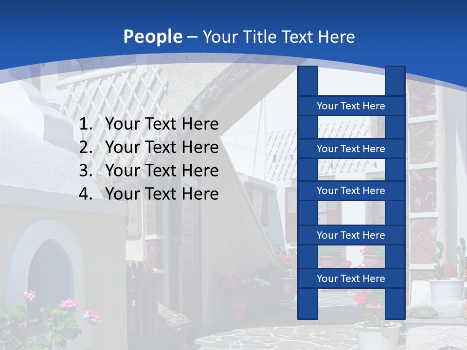 Home Mountain Greece PowerPoint Template