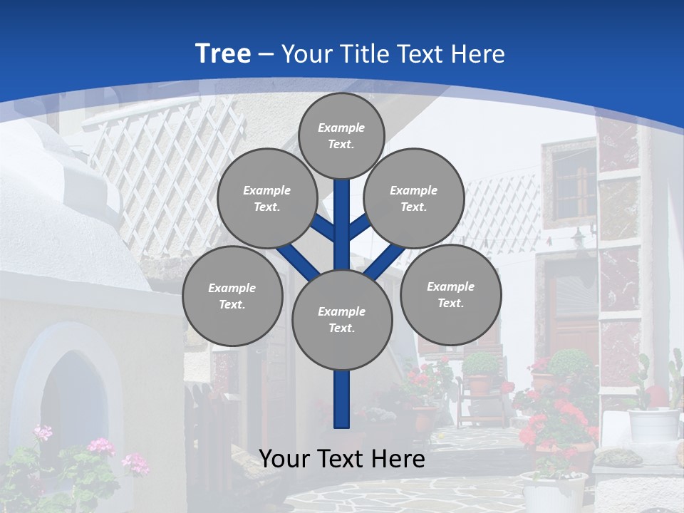 Home Mountain Greece PowerPoint Template