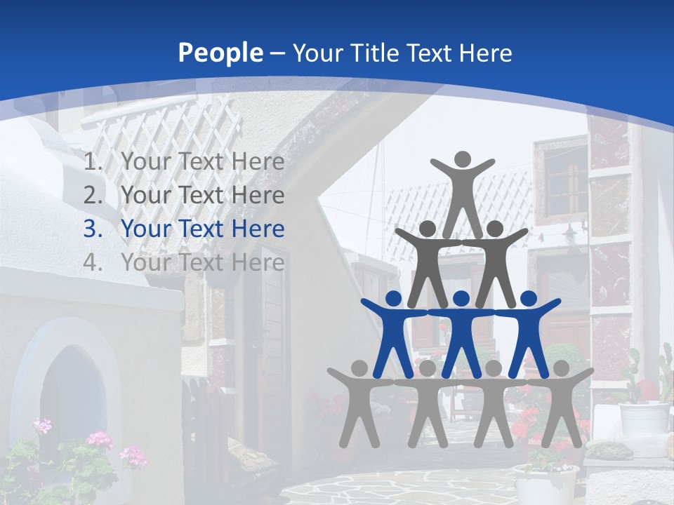 Home Mountain Greece PowerPoint Template