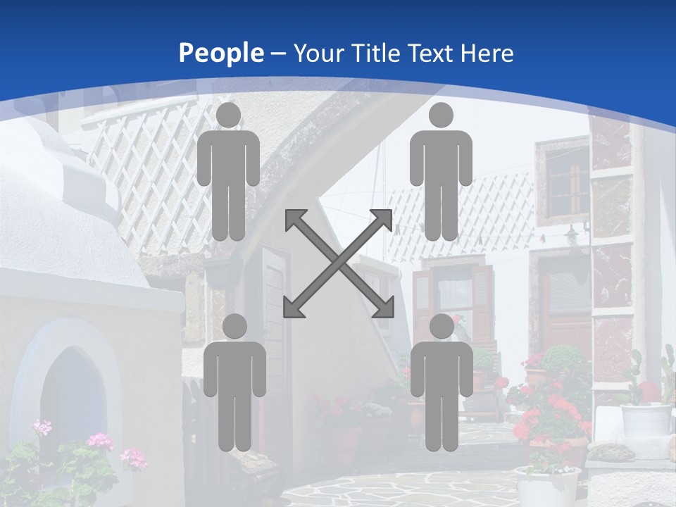 Home Mountain Greece PowerPoint Template