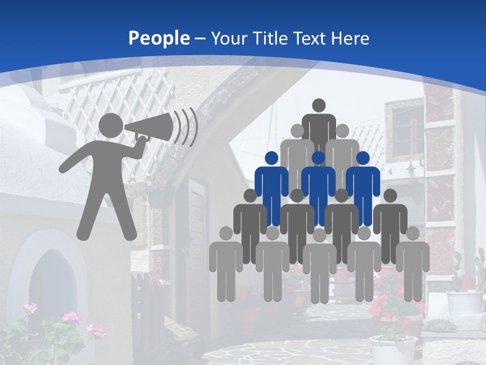 Home Mountain Greece PowerPoint Template