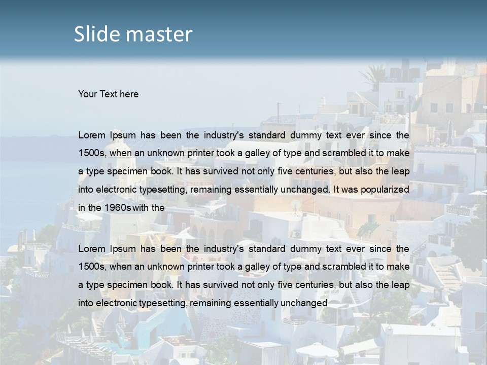 Europe Restaurant Culture PowerPoint Template