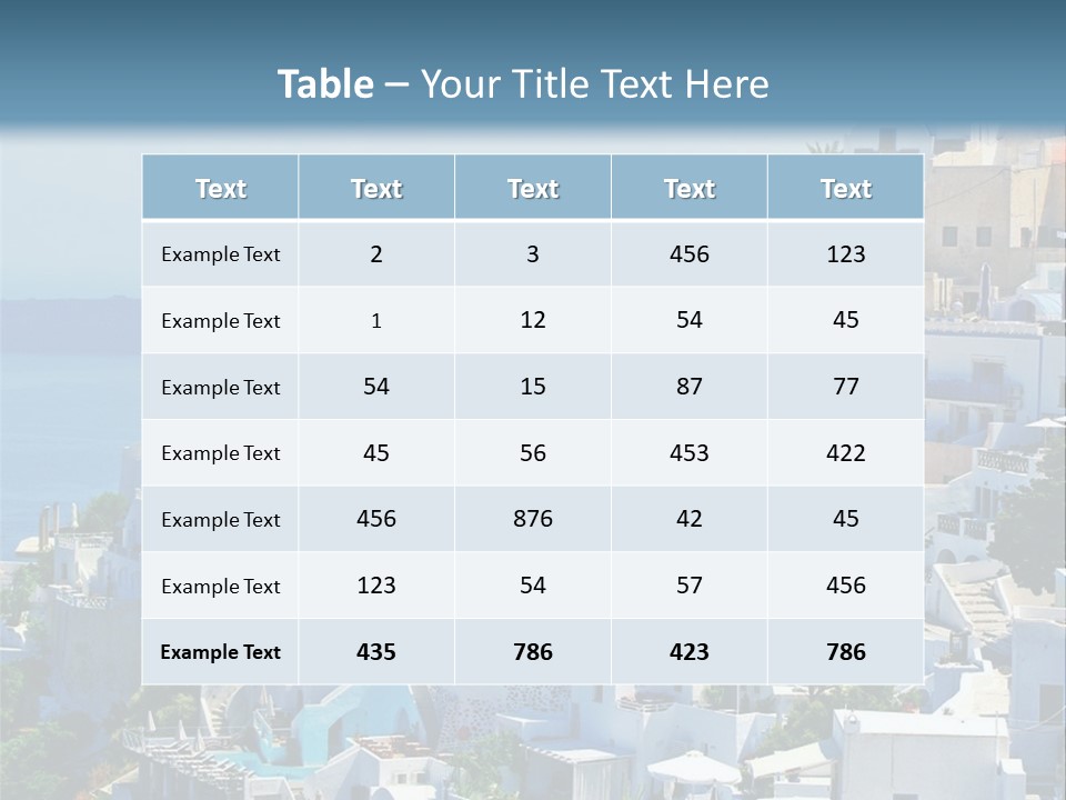 Europe Restaurant Culture PowerPoint Template