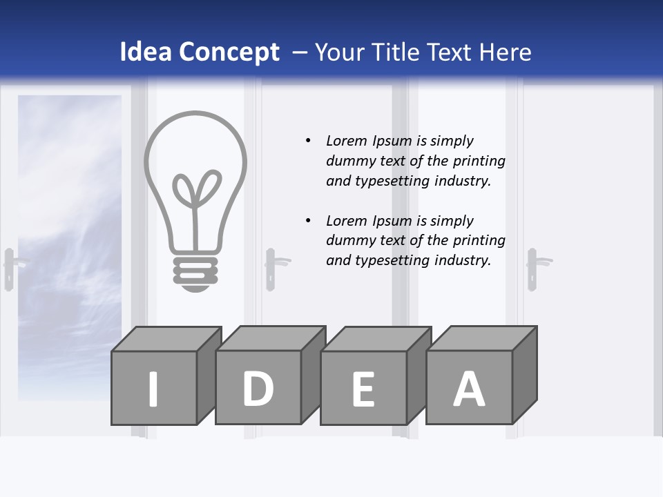 Home Conceptual Design PowerPoint Template