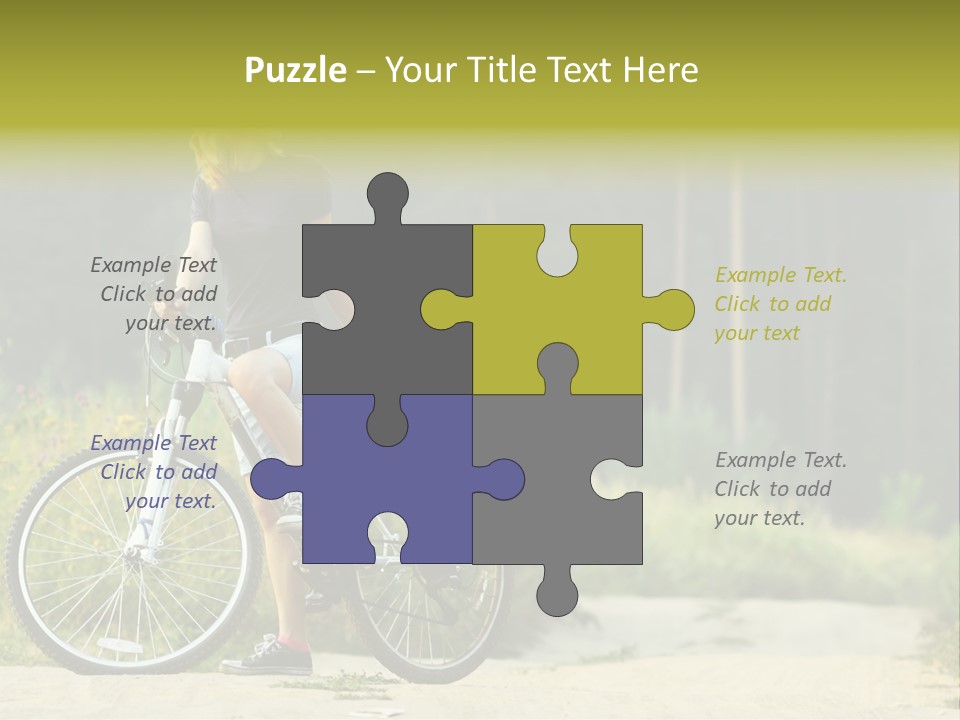 Young Sport Look PowerPoint Template