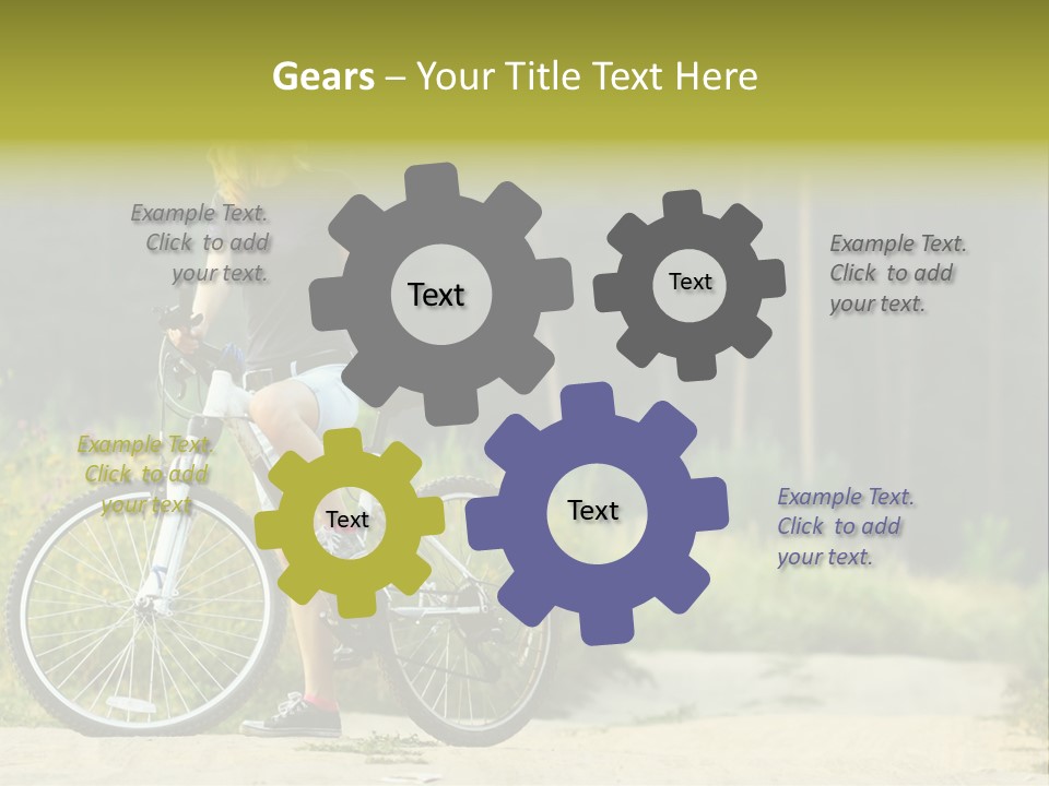 Young Sport Look PowerPoint Template