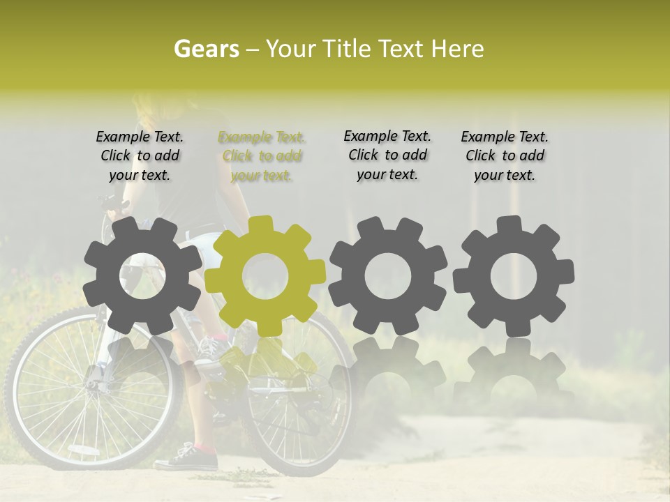 Young Sport Look PowerPoint Template