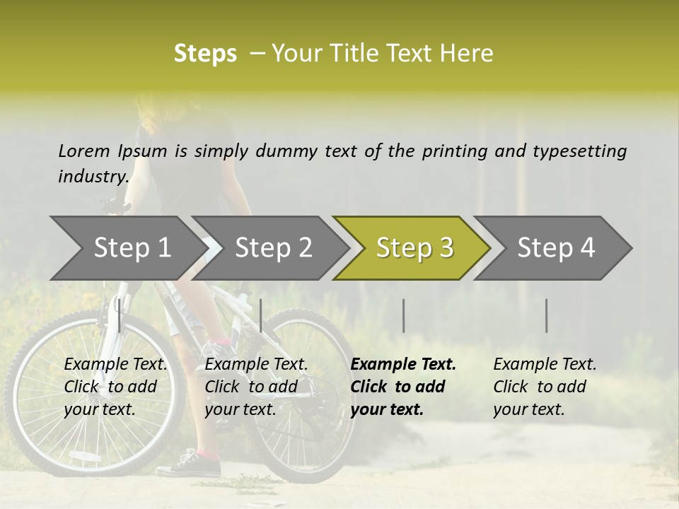 Young Sport Look PowerPoint Template