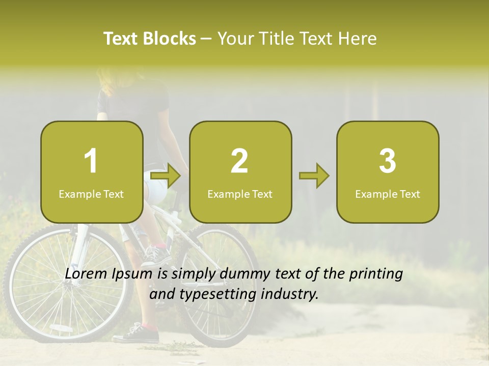 Young Sport Look PowerPoint Template