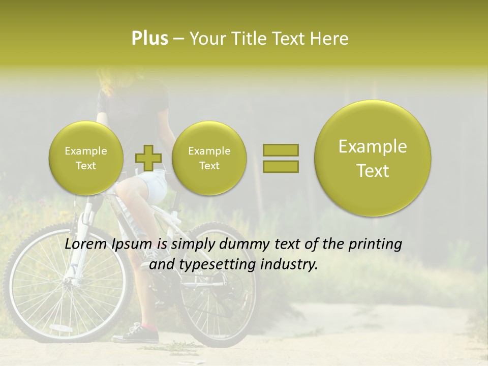Young Sport Look PowerPoint Template