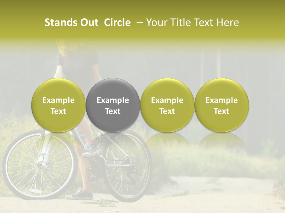 Young Sport Look PowerPoint Template