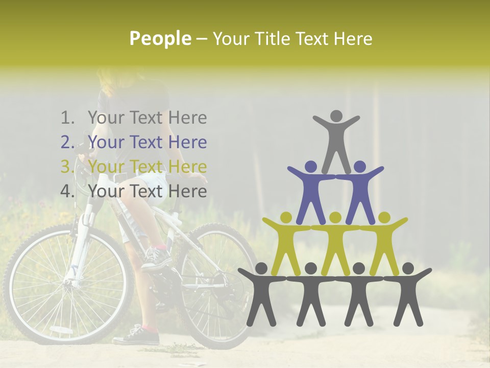 Young Sport Look PowerPoint Template