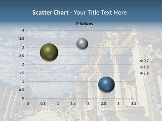 Columns East Selcuk PowerPoint Template