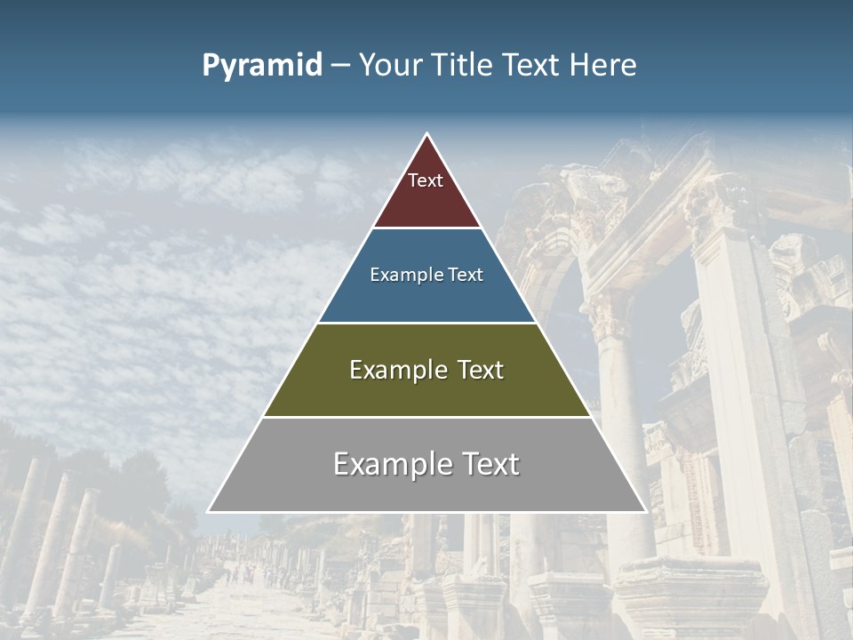 Columns East Selcuk PowerPoint Template